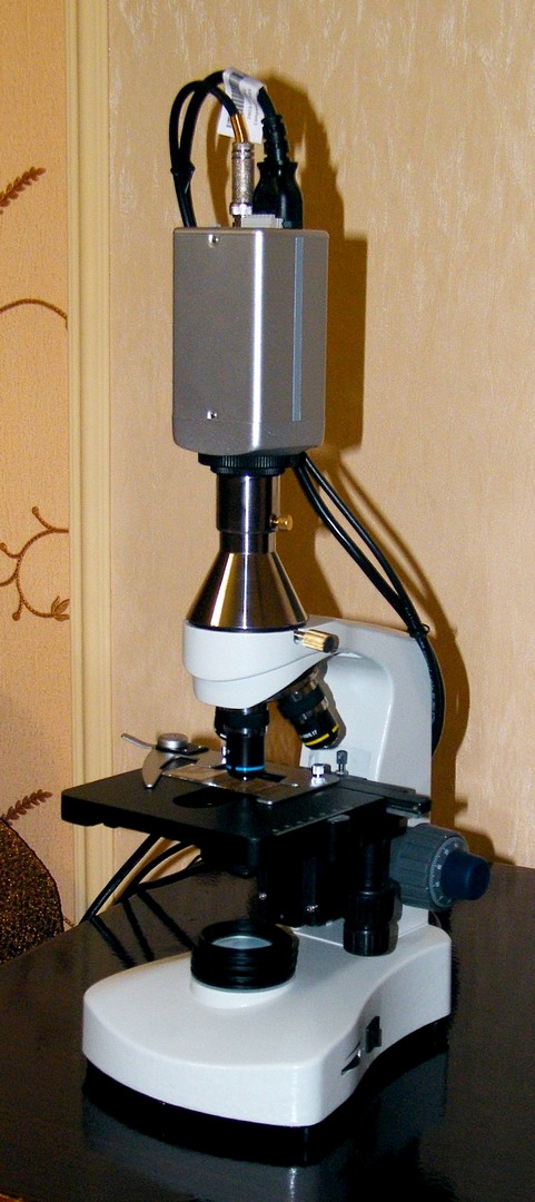 камера для микроскопа, видеоокуляр